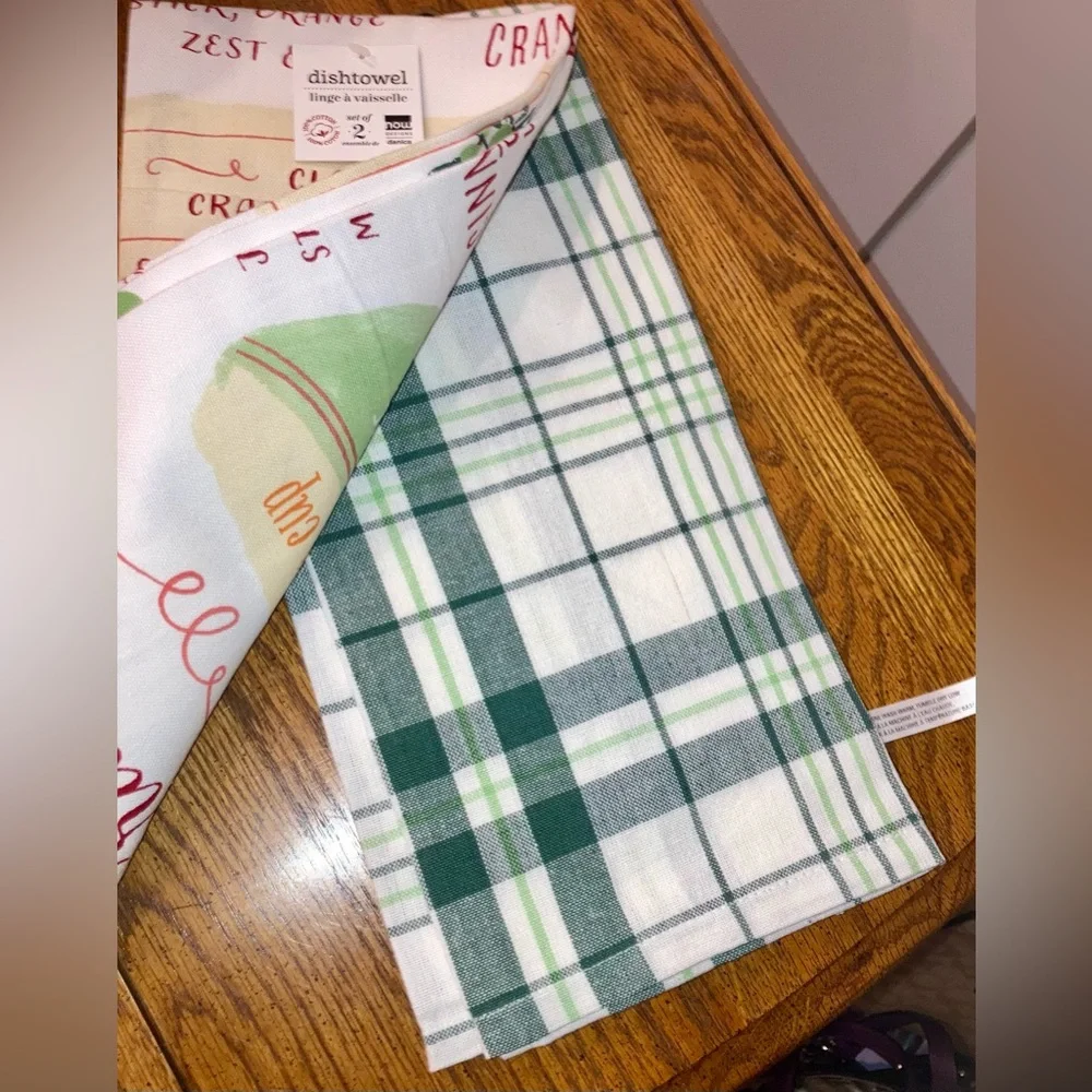 Cranberry Sauce Recipe Dish Towels - Set of 2